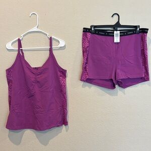 Torrid Women's Purple Intimates Pajama Set